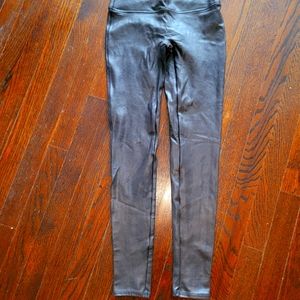 |SPANX| Faux Leather Leggings, M